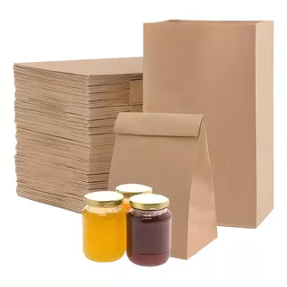 Bolsas De Papel Madera Kraft Delivery Fm3 X500 Un