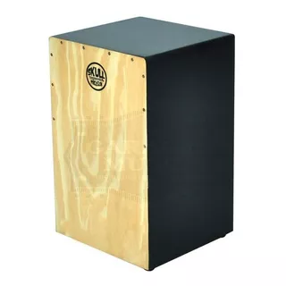 Cajon Peruano Dual Flamenco Bordona Skull Percusión Cd Curso