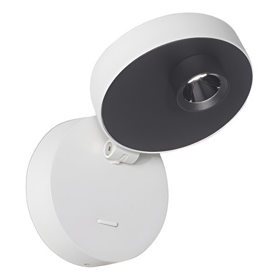 Aplique Led Coastal-ap-bl Móvil Blanco 3000k Diseño Gmg 