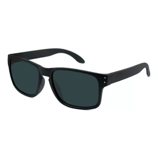 Óculos De Sol Masculino Quadrado Emborrachado Lentes Uv400