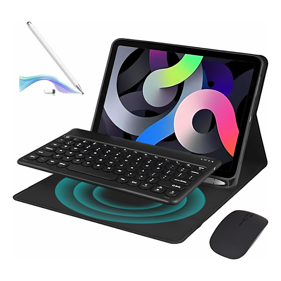 Funda Con Teclado Mouse Lapiz Para Galaxy Tab A9 Plus X210