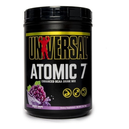 Pre Entreno Atomic 7 Universal 1kg Con Taurina + Citrulina!