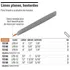 Lima manualbastarda Truper LPB-4