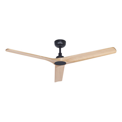 Ventilador De Techo Madera Clara 530c Control Remoto Laft
