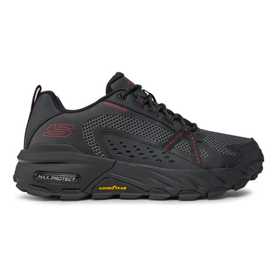 Tenis Hombre Skechers Max Protect - Negro 