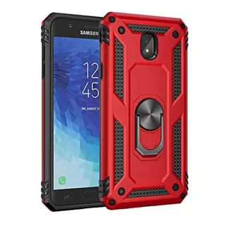 Case Uso Rudo Samsung Galaxy J7 Pro +  Cristal Templado