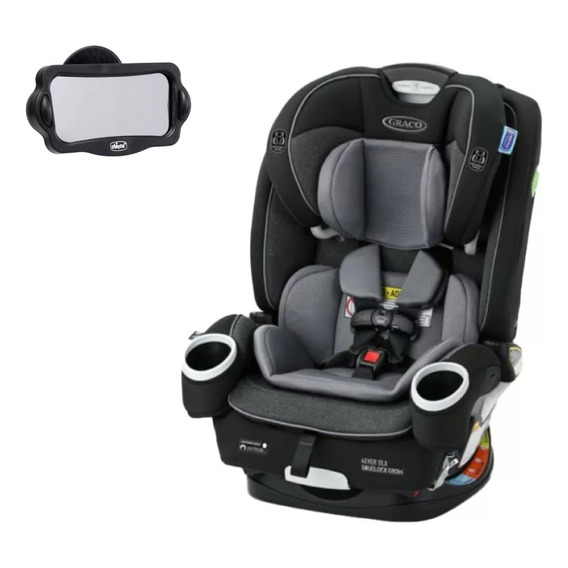 Butaca Infantil Auto Graco 4ever Dlx + Espejo Retrovisor 