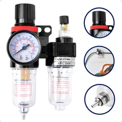Filtro Eliminador De Água E Óleo Com Regulador Pressão 1/4 150 Psi no Mercado Livre com oferta e cupom de desconto