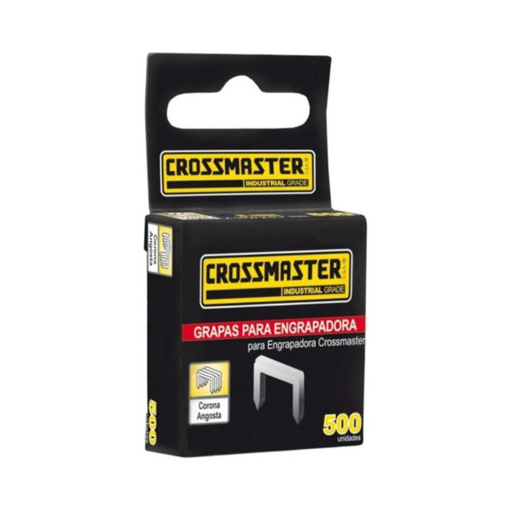 Grampas 8 X 10,6 X 1,2 Mm Caja X 500 Uni Crossmaster 9932333