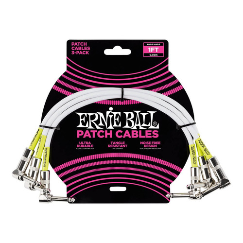 Cable Interpedal Ernie Ball Patch 30cm L Pack P06055