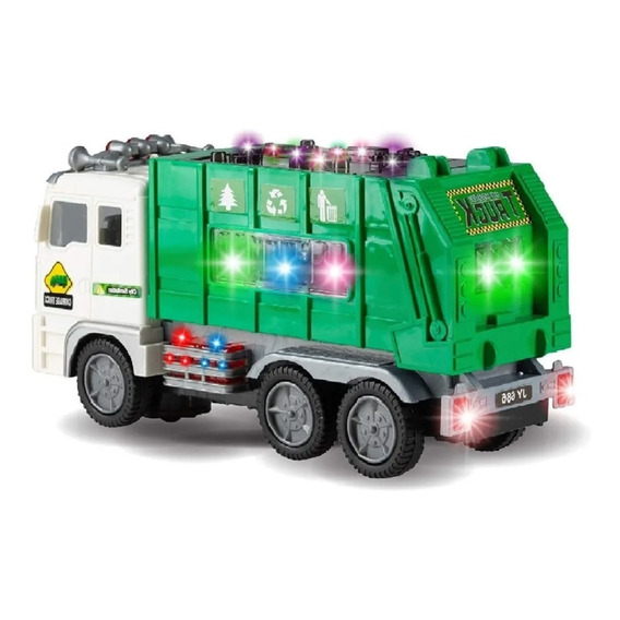 Camion De Basura Aseo Con Sonido Y Luces Juguete Niños