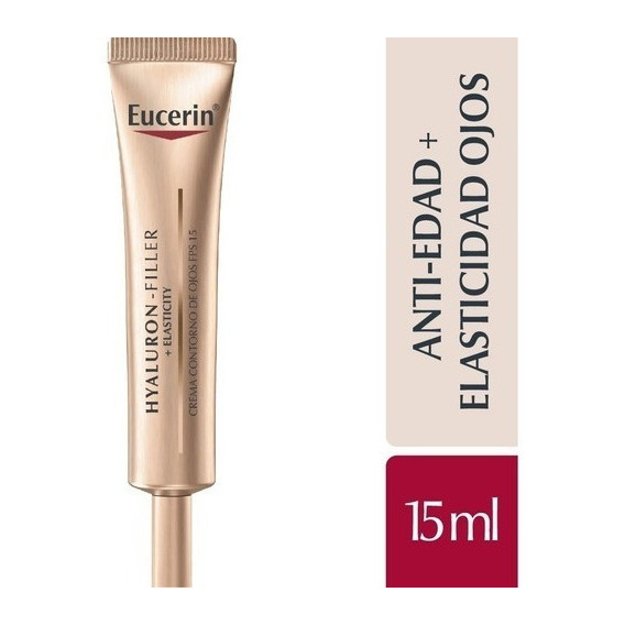 Eucerin Hyaluron Filler Elasticity Contorno De Ojos Antiedad Tipo de piel Sensible