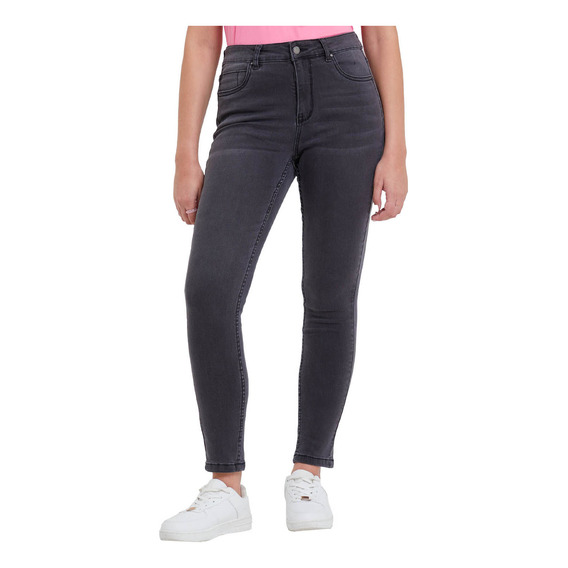 Jeans Mujer Super Skinny Estela Negro Fashion's Park