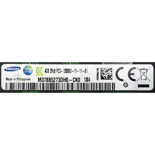 Memoria RAM 4GB 1 Samsung M378B5273DH0-CK0