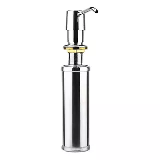 Dosificador De Detergente Dispenser Para Cocina Acero Inoxidable Apto Bacha O Mesada Empotrable 330cc Apto Mi Pileta O Masecor Bajo Mesada