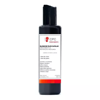 Óleo Capilar Crescimento E Reparação Com Rícino 120ml