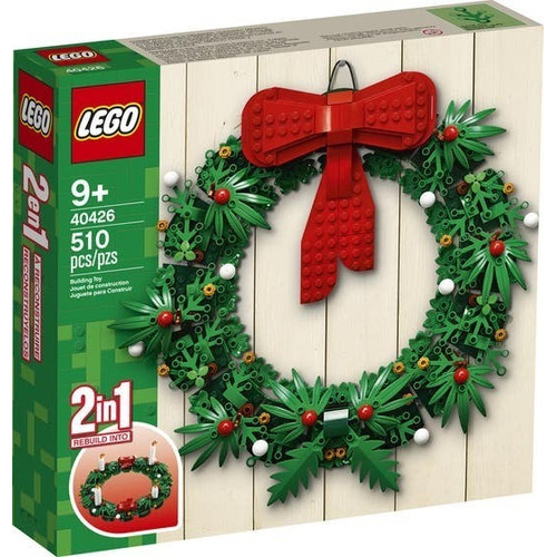 Lego Corona De Navidad 2 En 1 - 40426 - !!!