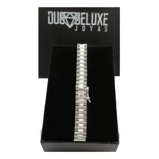 Pulsera Elegante Rcl1 8mm De Plata Ley.925 Duodeluxejoyas®