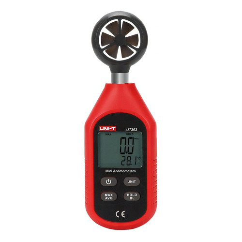 Mini Anemómetro Digital Unit Ut363 Velocidad Y Temperatura