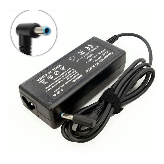 Cargador Para Notebook Hp 19.5v 2.31a Punta Azul 45w