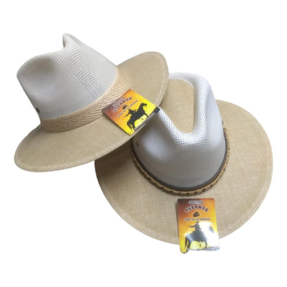 Sombrero Texano En Yute Safari Explorador 