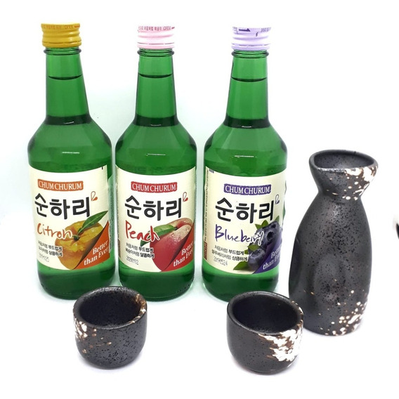 Kit Para Tomar Soju Bebida Coreana