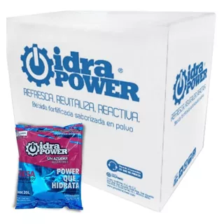 Idrapower Fresa Hidratante Con Electrolitos Caja 20 Piezas