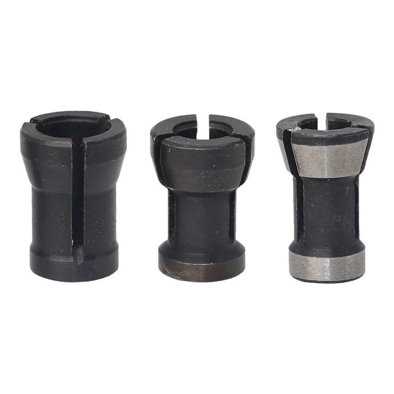 3 Adaptadores De Fresa Para 1/4 Pulgada, 6 Y 8 Mm