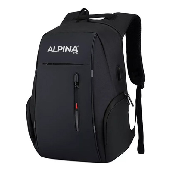 Mochila Ideal Viajes Impermeable Alpina 15.6 Usb Notebook