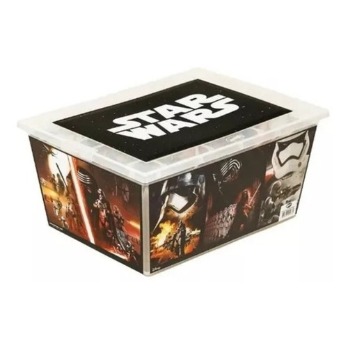 Caja Organizadora Con Tapa Star Wars 15 Litros Premium