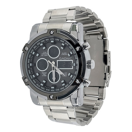 Reloj Digital Gadnic RM70F23 Acero Inoxidable Cronometro Alarma Timer Sumergible
