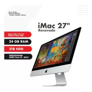 Apple iMac 27 Inch 2015 Retina 5k 24 Gb Ram Video 2gb Hdd2tb