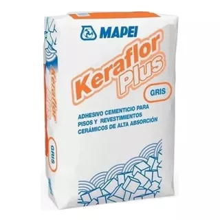 Promo Pegamento Impermeable Keraflor Plus 30kg Mapei