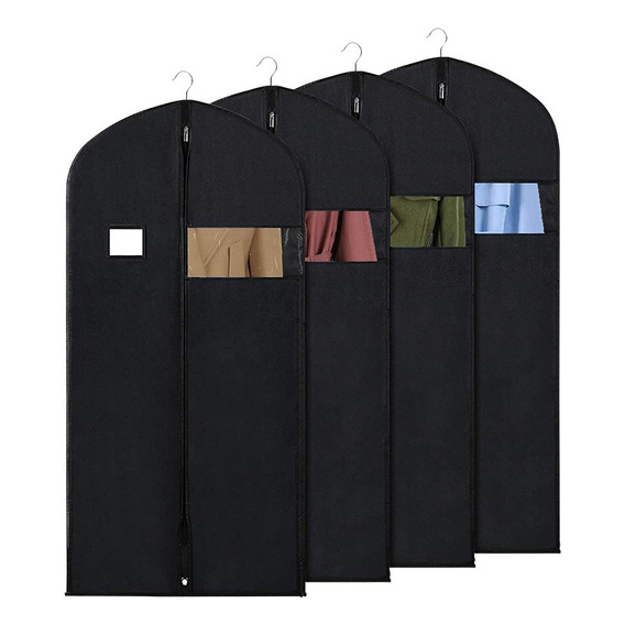 Set De 4 Porta Trajes  60x100 Funda Vestido Saco Camisa Ropa