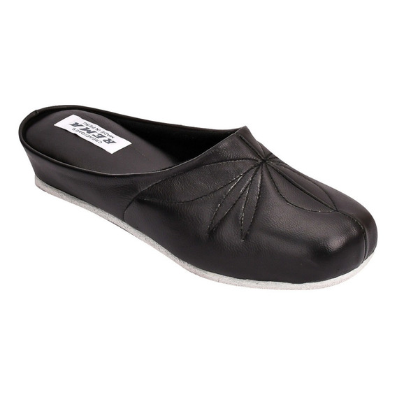 Pantuflas  Rema Hoja Negro