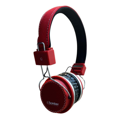 Auriculares Bomber Vincha Quake Hb02 Azul Negro Rojo