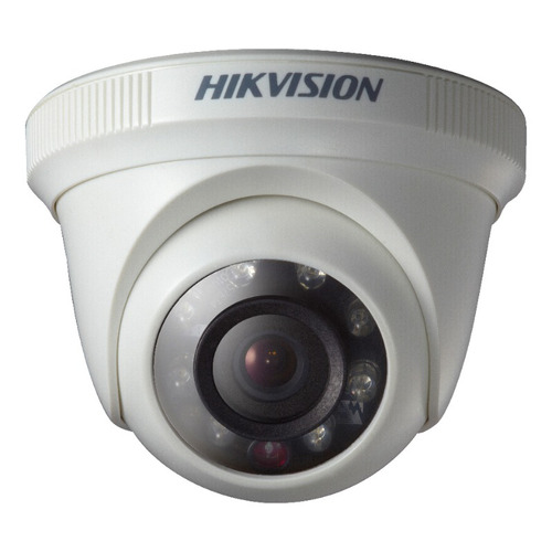 Cámara de seguridad Hikvision DS-2CE56C0T-IRPF con resolución de 1MP visión nocturna incluida blanco