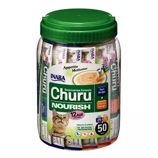 Churu Nourish Estimulante Del Apetito 50 Tubos Para Gatos