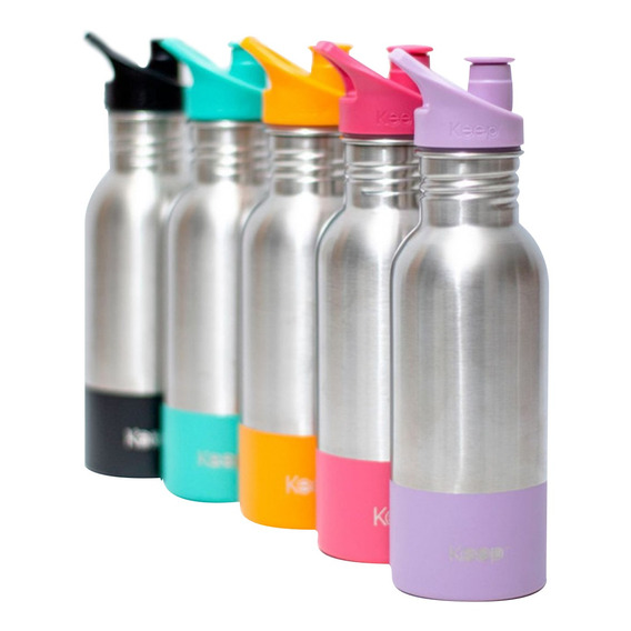 Botella Metálica Keep 600ml Colores Surtidos Oferta