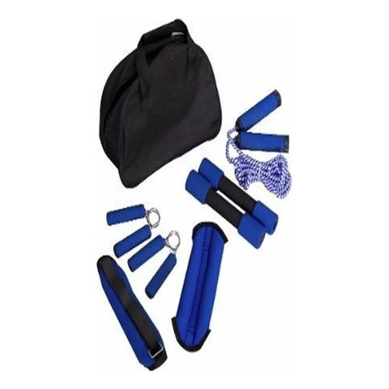 Set Aerobico As-001 Sportfitness Azul