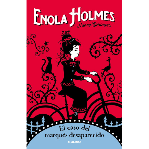 Enola Holmes 1 - El caso del marqués desaparecido, de Springer, Nancy. Serie Molino, vol. 1. Editorial Molino, tapa blanda en español, 2021