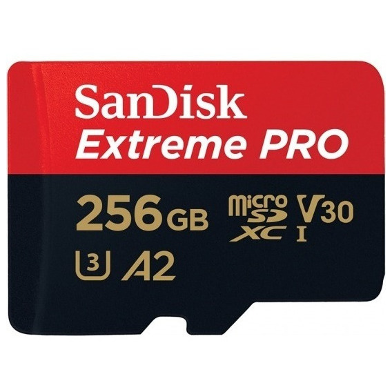 Tarjeta Memoria Sandisk 256gb Micro Sd Extreme Pro