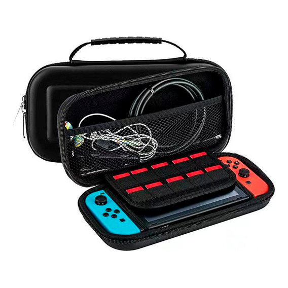 Funda Para Nintendo Switch Y Accesorios Estuche Rigido