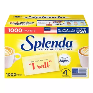 Splenda Adocante 1000 Saches Zero Calorias