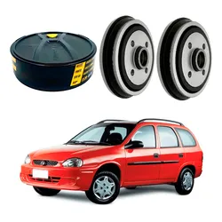  Tambor Freio Traseiro Corsa Wagon 1.0 1.6 1996 A 2000