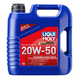 Aceite Automotor Liqui Moly 20w50 Min Touring High Tech 4l