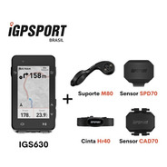 Gps Igpsport Igs630 + Pack + Nota Fiscal + Garantia