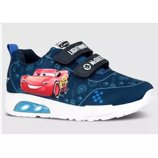 Zapatillas Cars Con Luz Footy Licencia Disney Linea Pop