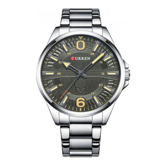 Reloj Para Hombre Curren 8389sl Plateado