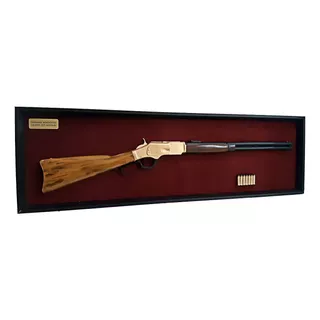 Quadro Decorativo Modelo Carabina Winchester Réplica
